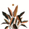 Термос artist, 500 мл, maus haus peace plant